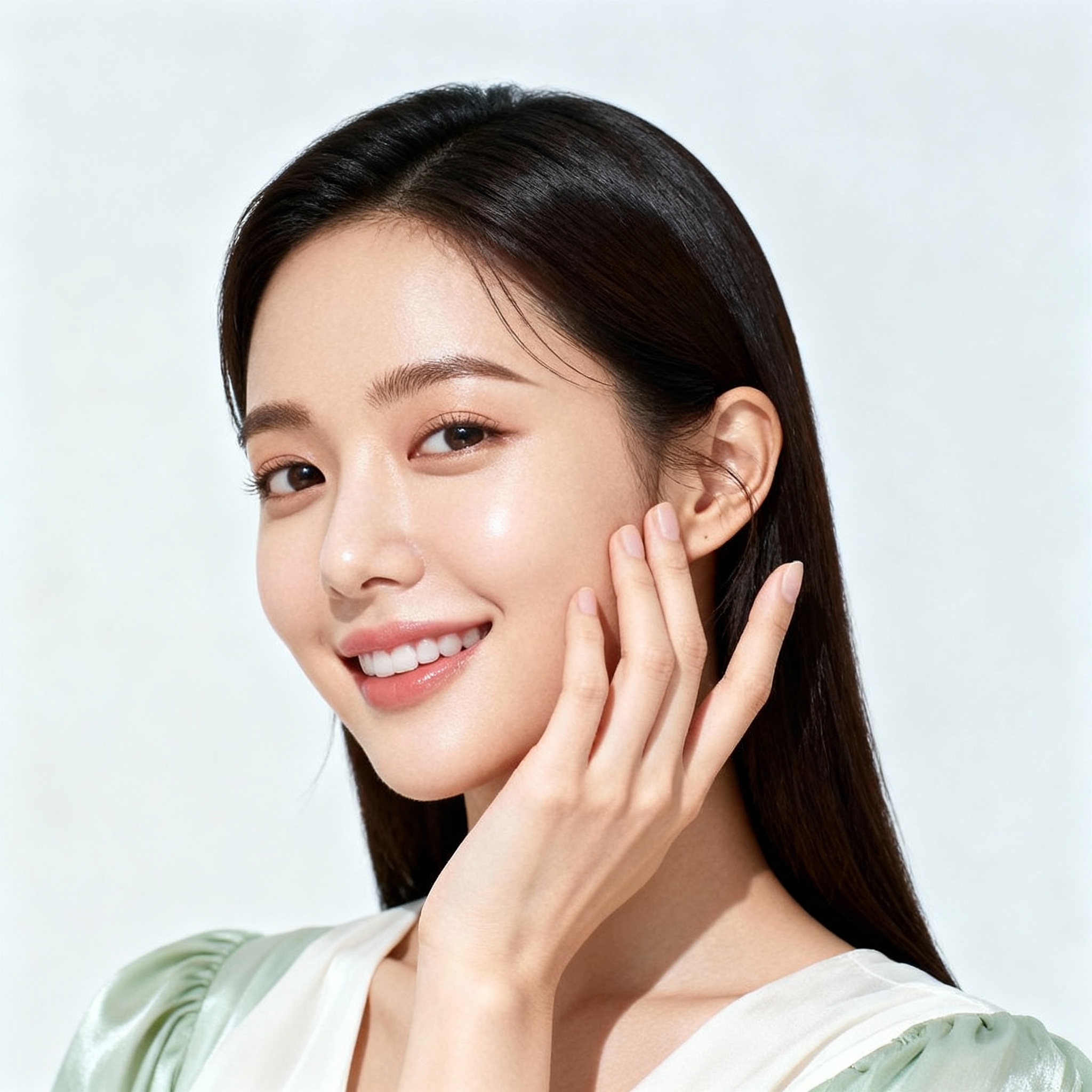 تشخیص نوع پوست و انواع آن 1 skin touch woman