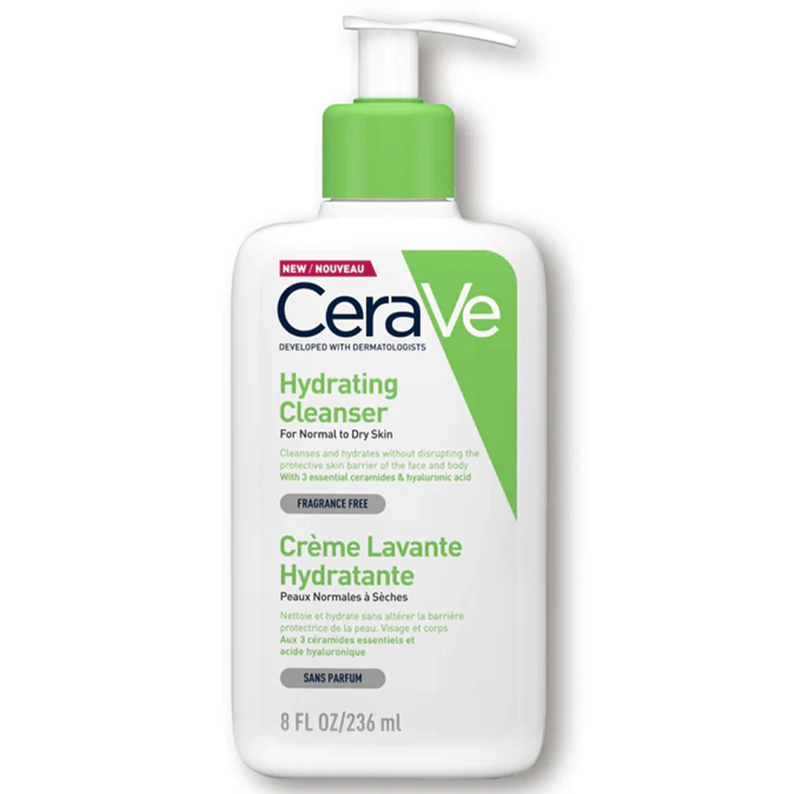 ژل شستشو سراوی پوست نرمال تا خشک و آبرسان 236 میل 1 cerave normal to dry gel
