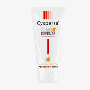 cuspersa natural tinted sun defence cream spf50