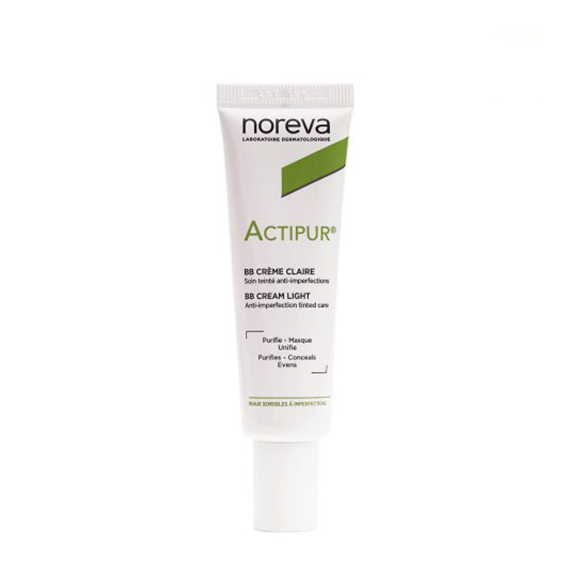 noreva actipur bright color bb cream